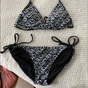 pattern bikini set